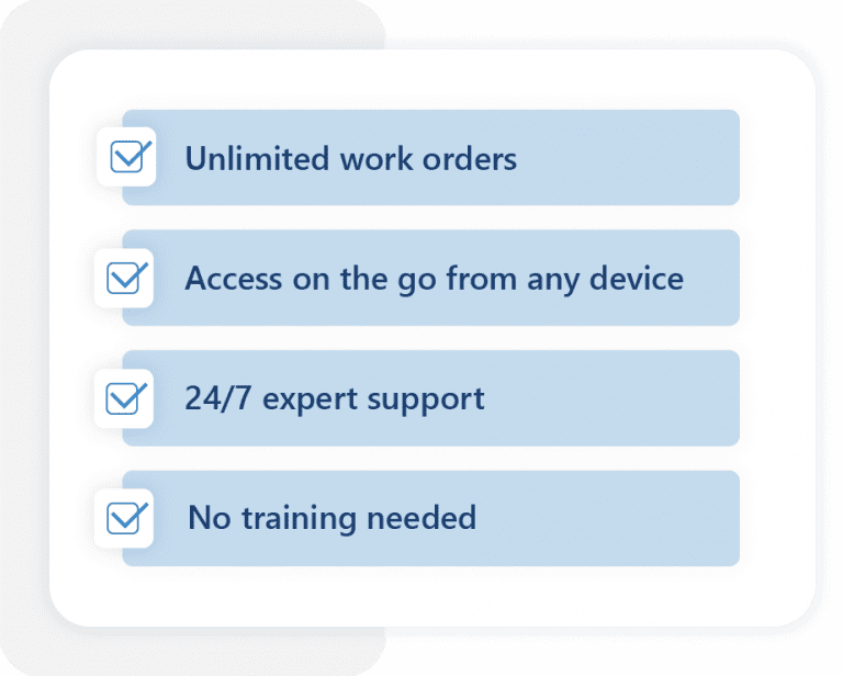 equips work order software benefits